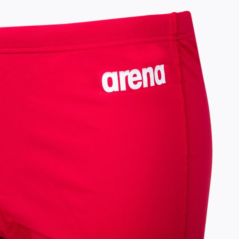 Мъжки боксерки за плуване arena Solid Short червени 2A257 3