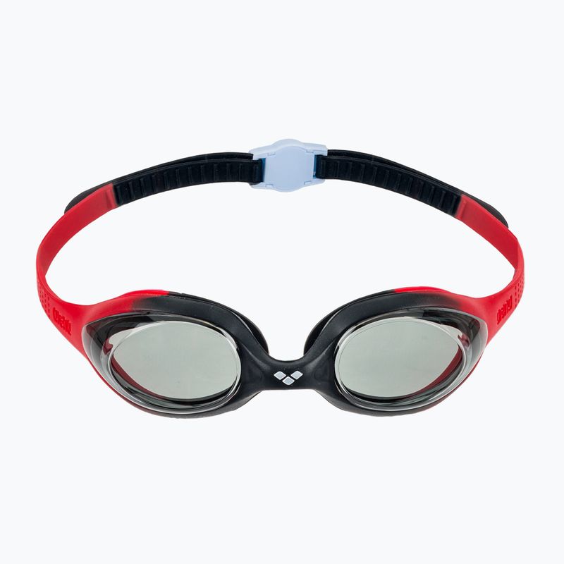 Детски очила за плуване arena Spider red/smoke/black 2
