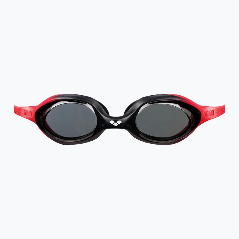 Детски очила за плуване arena Spider red/smoke/black 2