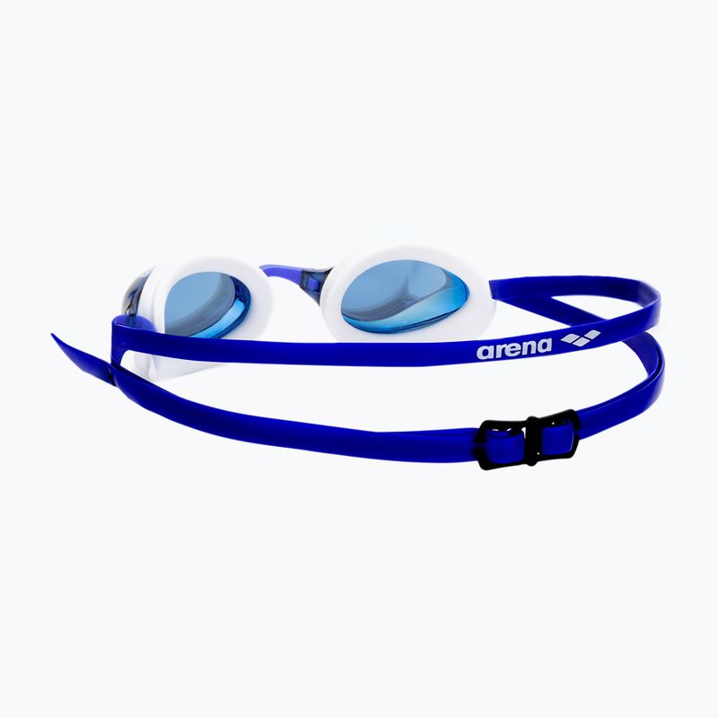 Очила за плуване arena Python Mirror blue mirror/white 4
