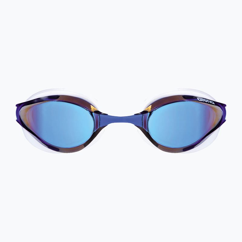 Очила за плуване arena Python Mirror blue mirror/white 6