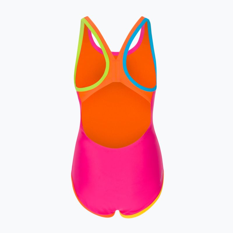 Детски бански от една част arena Patch One Piece L розов 2A787 2