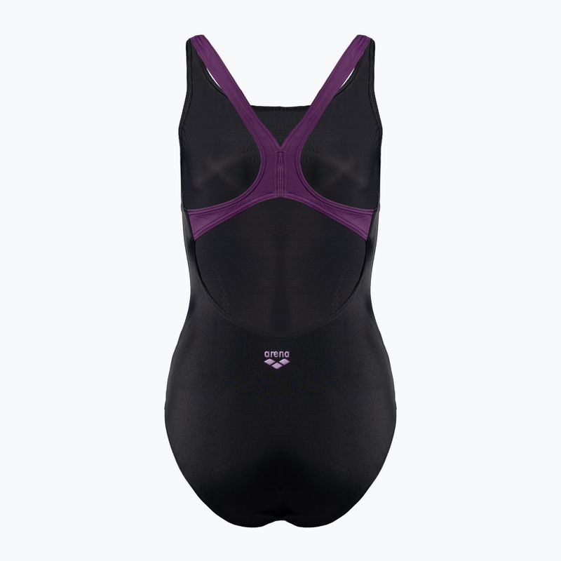 Дамски бански костюм от една част arena Isla One Piece black 000066 2
