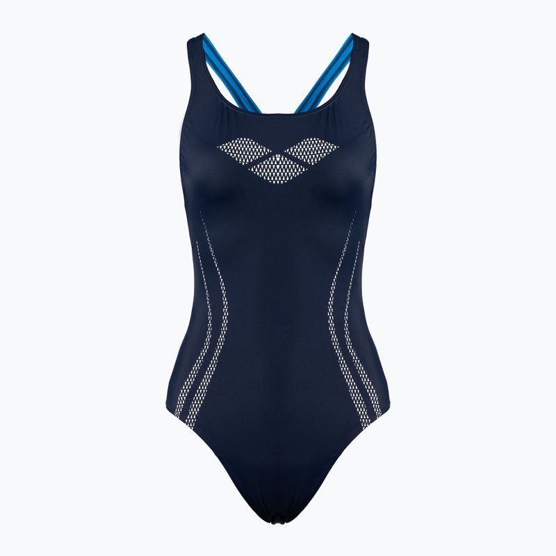 Дамски бански костюм от една част arena Isla One Piece navy blue 000066