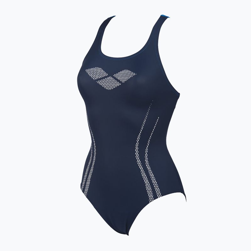 Дамски бански костюм от една част arena Isla One Piece navy blue 000066 4