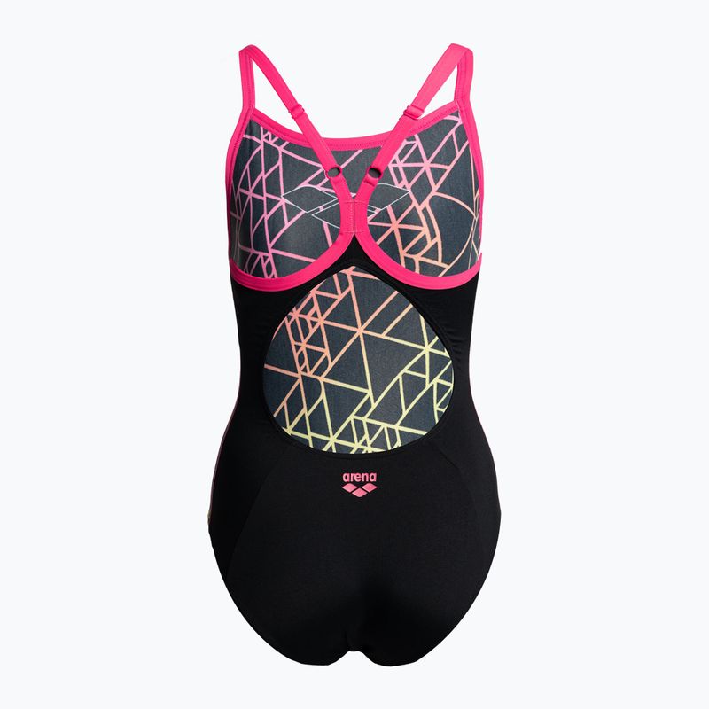 Дамски бански костюм от една част arena Reticulum One Piece black 000083/509 2
