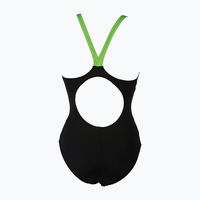 Дамски бански костюм от една част arena Shadow One Piece black/green 000088/506 5