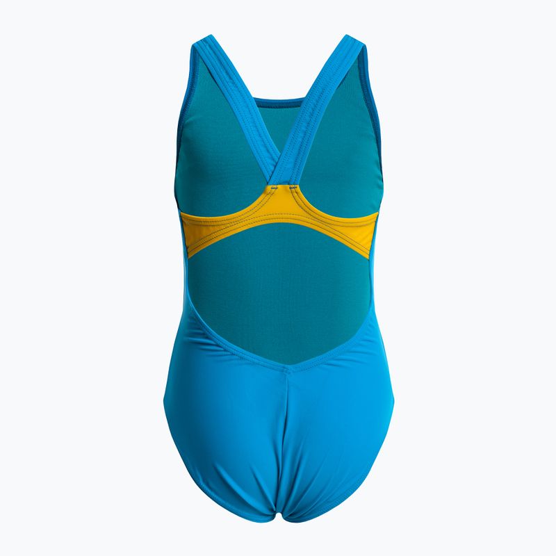 Детски бански костюм от една част arena Sparkle One Piece L син 000109 2