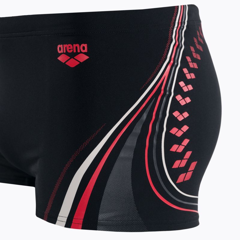 Мъжки боксерки за плуване arena One Serigraphy Short black 001278 3