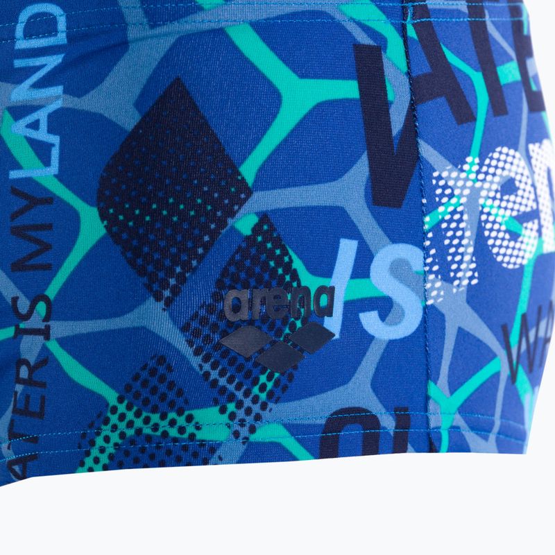 Мъжки боксерки за плуване arena Evolution Low Waist blue 001277/810 3
