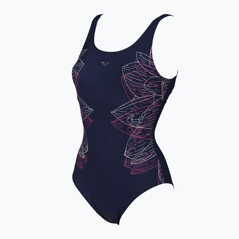 Дамски бански костюм от една част arena Amber Wing Back One Piece navy blue 001260 4