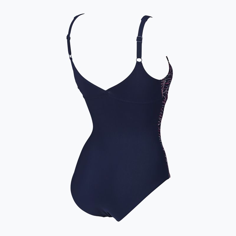 Дамски бански костюм от една част arena Amber Wing Back One Piece navy blue 001260 5