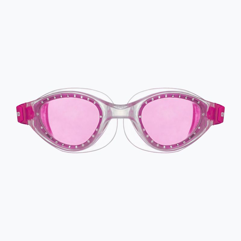 Детски очила за плуване Arena Cruiser Evo fuchsia/clear/clear 002510/910 7
