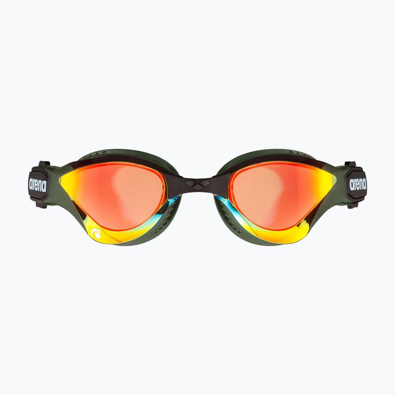 Arena Очила за плуване Cobra Tri Swipe Mirror yellow copper/army 002508/360 7