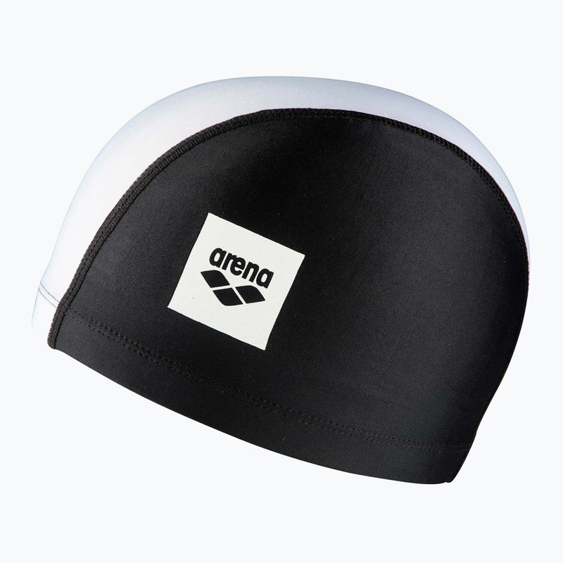 Детска шапка за плуване arena Unix II Jr black/white 2