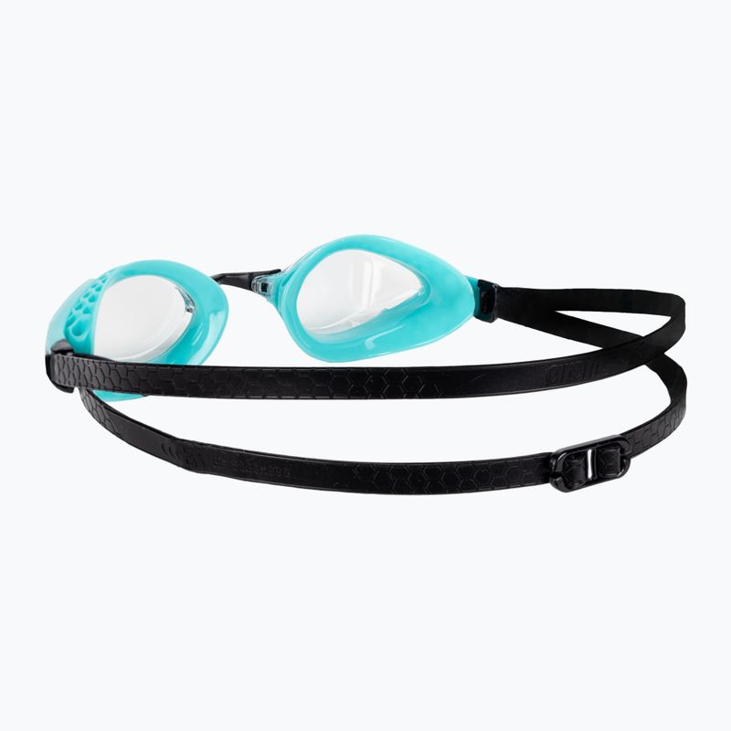 Очила за плуване arena Air-Speed clear/turquoise 4
