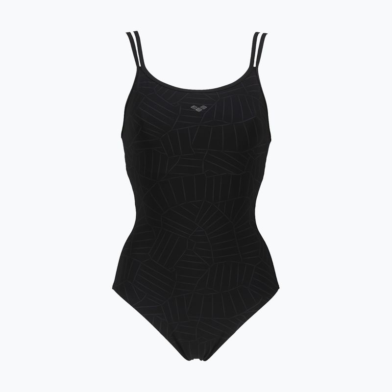 Дамски бански костюм от една част arena Esther Cross Back black 003400/500 5