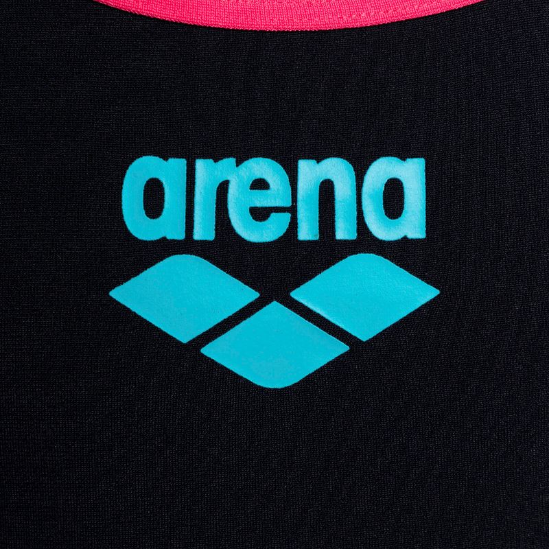 Arena Biglogo Swim Pro Back One Piece Детски бански костюм Black 001332/595 3