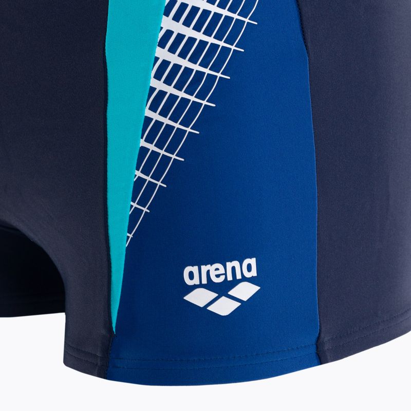 Мъжки бански боксерки arena Threefold Short тъмносиньо 004193/781 3