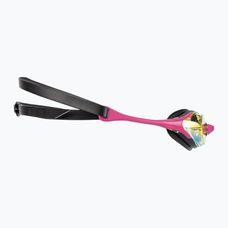Очила за плуване Arena Cobra Swipe Mirror yellow copper/pink 004196/390 3