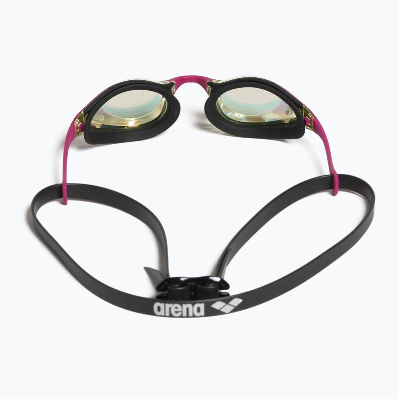 Очила за плуване Arena Cobra Swipe Mirror yellow copper/pink 004196/390 9