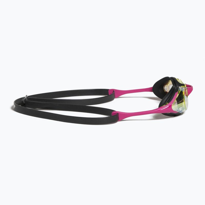 Очила за плуване Arena Cobra Swipe Mirror yellow copper/pink 004196/390 10