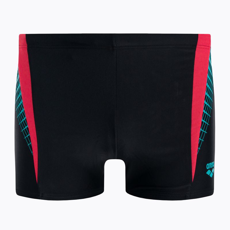 Мъжки бански боксерки arena Threefold Short черен 004193/548