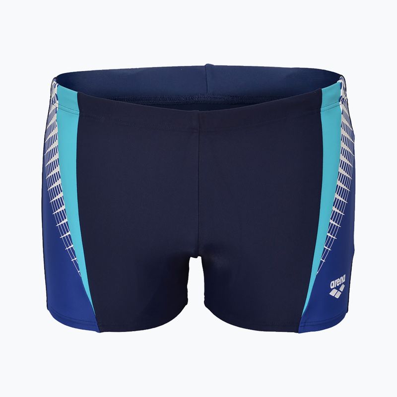 Мъжки бански боксерки arena Threefold Short тъмносиньо 004193/781 4