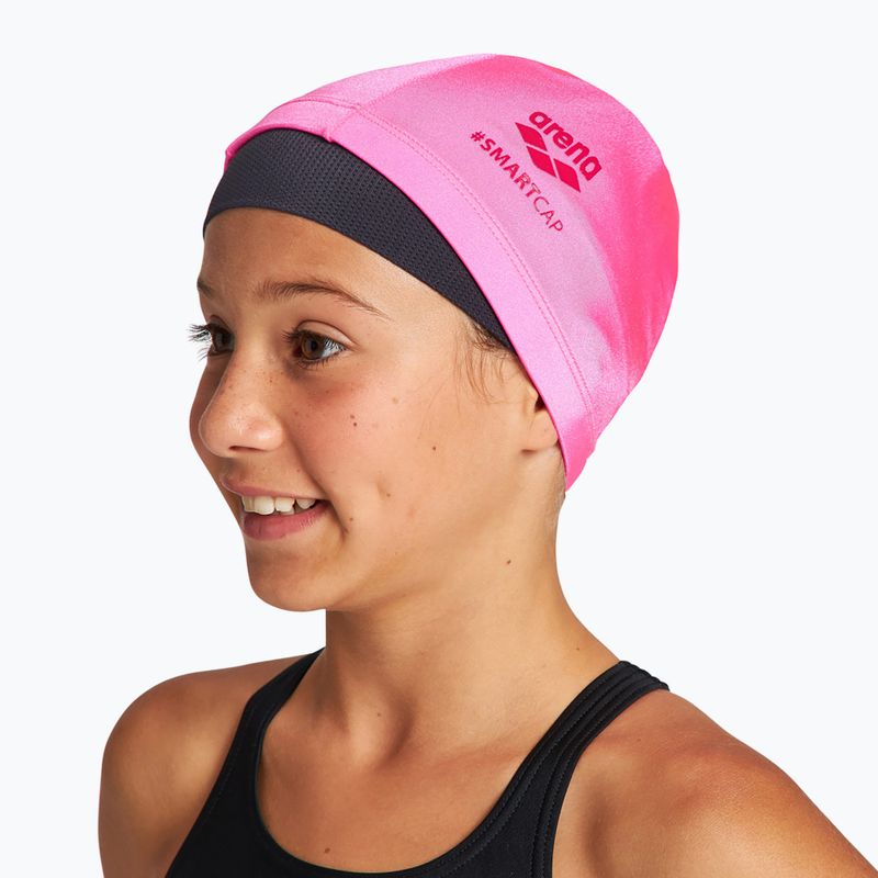 Детска шапка за плуване Arena Smartcap, розова 004410/100 7
