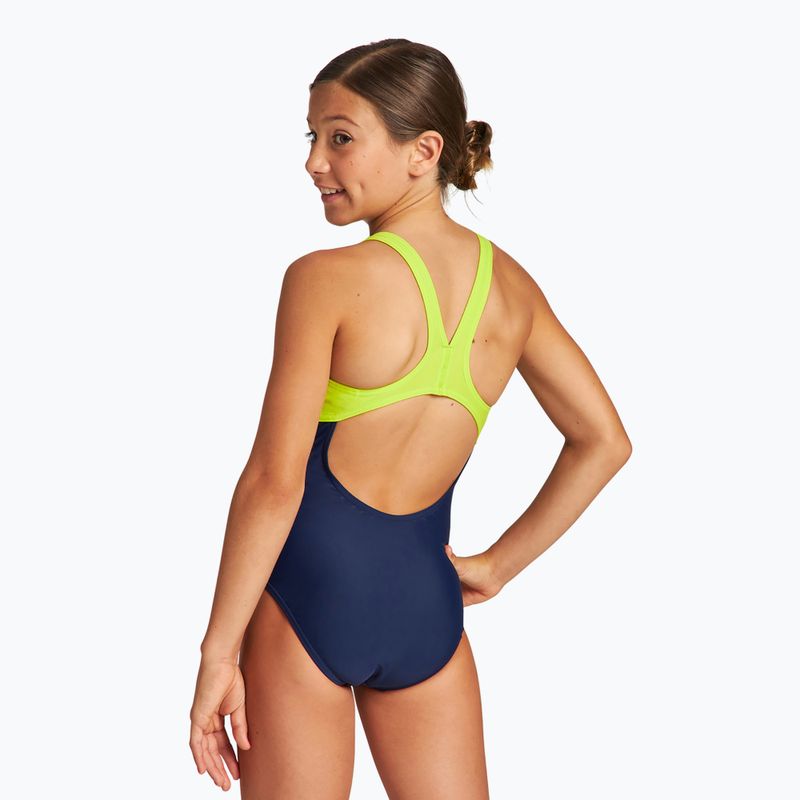 Детски бански костюм от една част arena Swim Pro Back One Piece тъмносин 004391/760 7