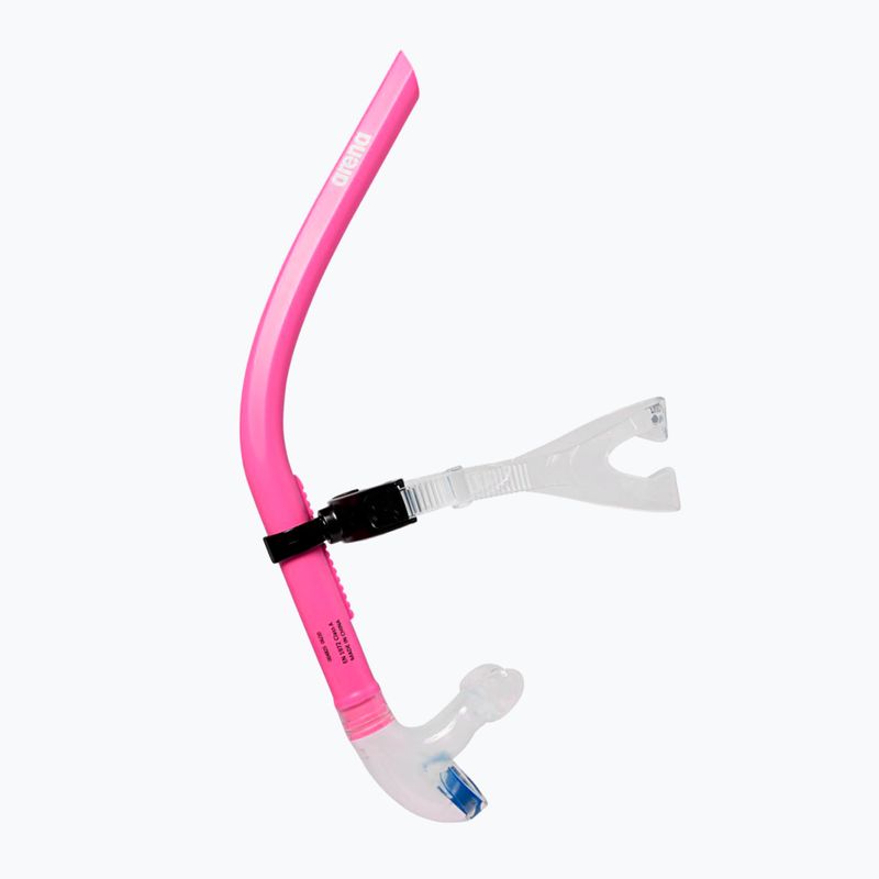 Фронтална тръба на шнорхел arena Swim Snorkel III pink 2