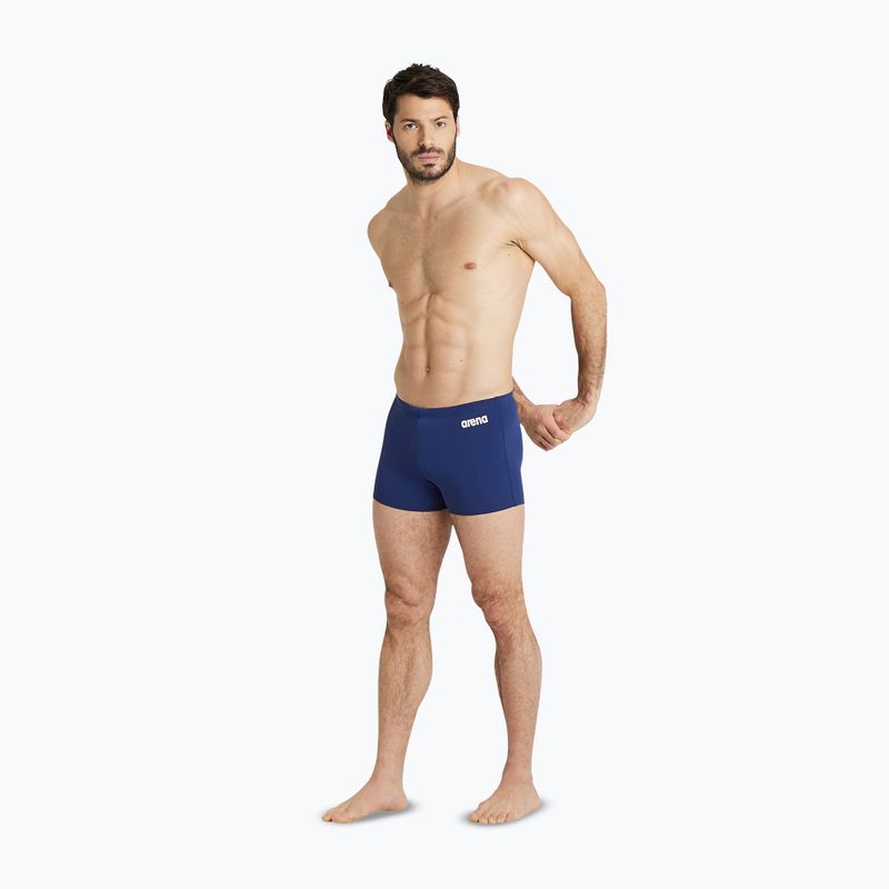 Плувни боксерки Arena Team Swim Short Solid navy/white 5