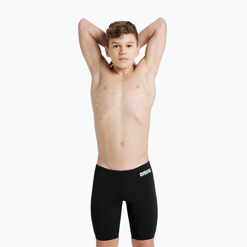 Детски джамъри arena Team Swim Jammer Solid black/white 5