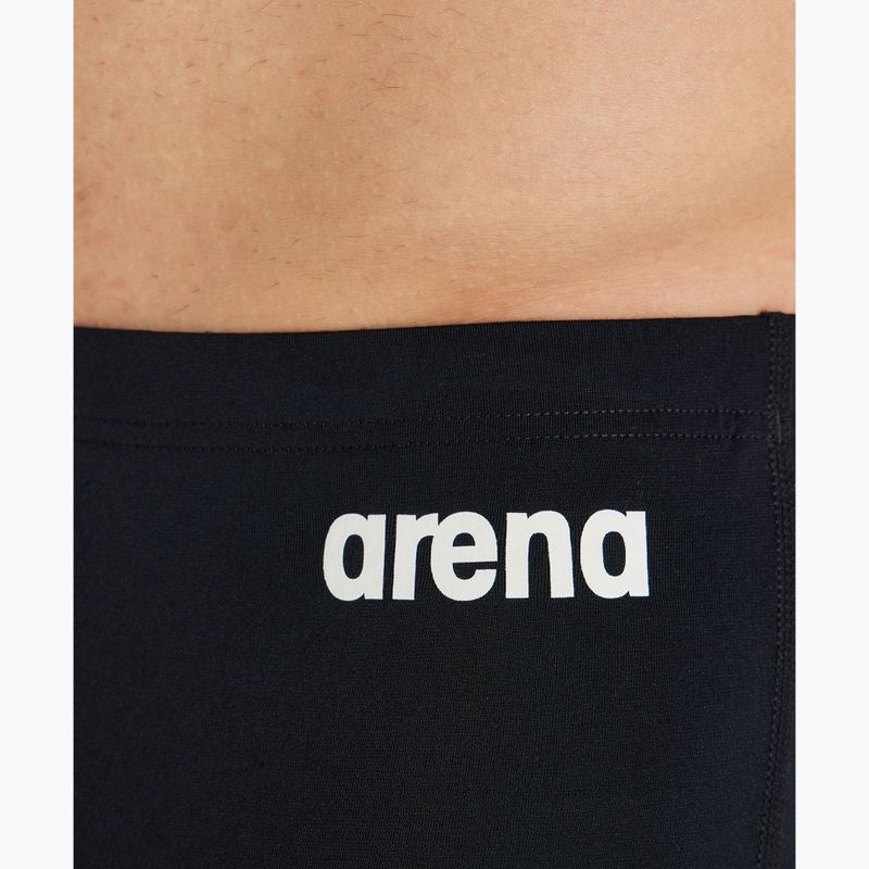 Плувни боксерки Arena Team Swim Short Solid black/white 8