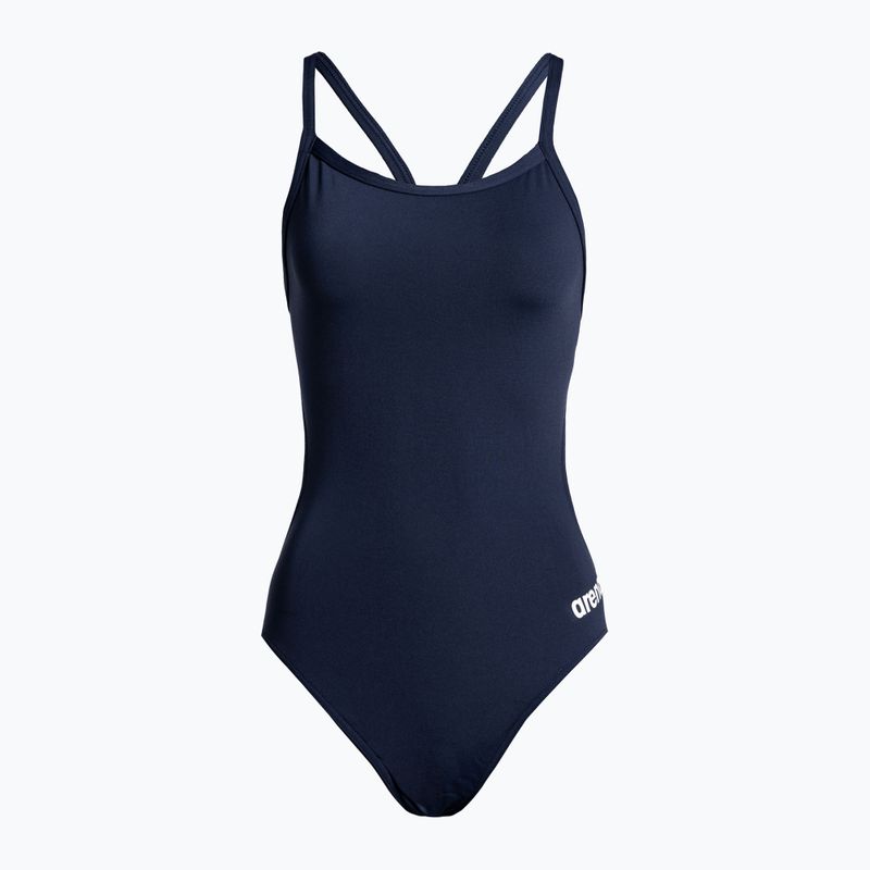 Дамски бански костюм от една част arena Team Challenge Solid navy blue 004766/750
