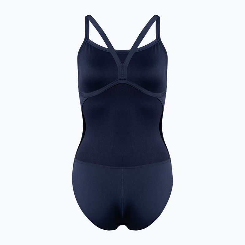 Дамски бански костюм от една част arena Team Challenge Solid navy blue 004766/750 2