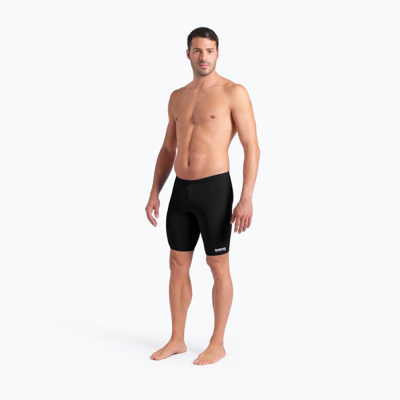 Мъжки шорти за плуване тип клин arena Team Swim Jammer Solid black/white 6