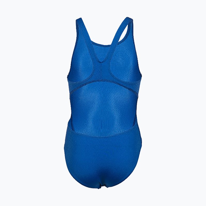 Детски цял бански костюм Arena Team Swim Tech Solid royal/white 2