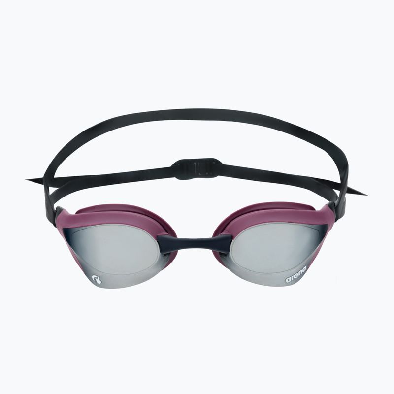 Очила за плуване Arena Cobra Core Swipe Mirror silver/red wine 003251/595 2