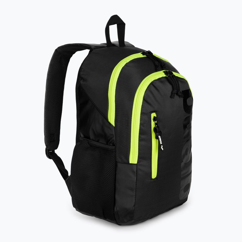 Раница arena Spiky III 30 l dark smoke/neon yellow 2