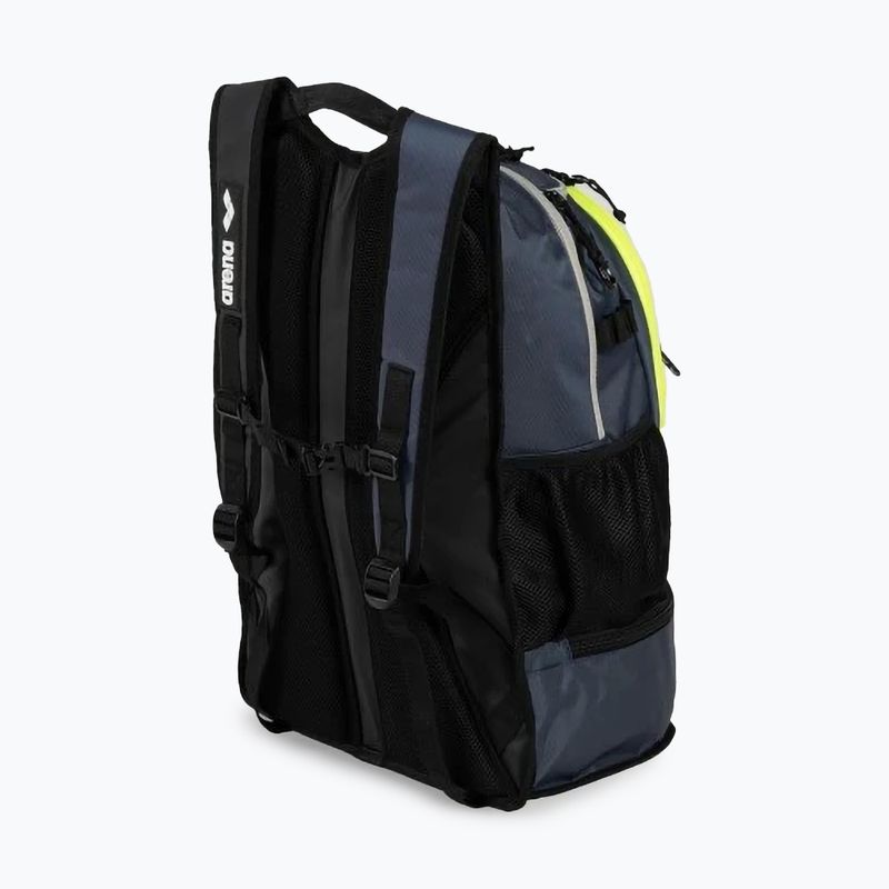 Раница за плуване arena Fastpack 3.0 40 l navy/neon yellow 6