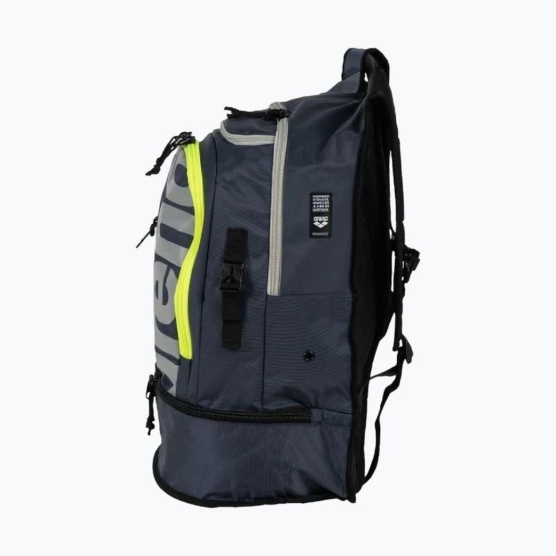 Раница за плуване arena Fastpack 3.0 40 l navy/neon yellow 7