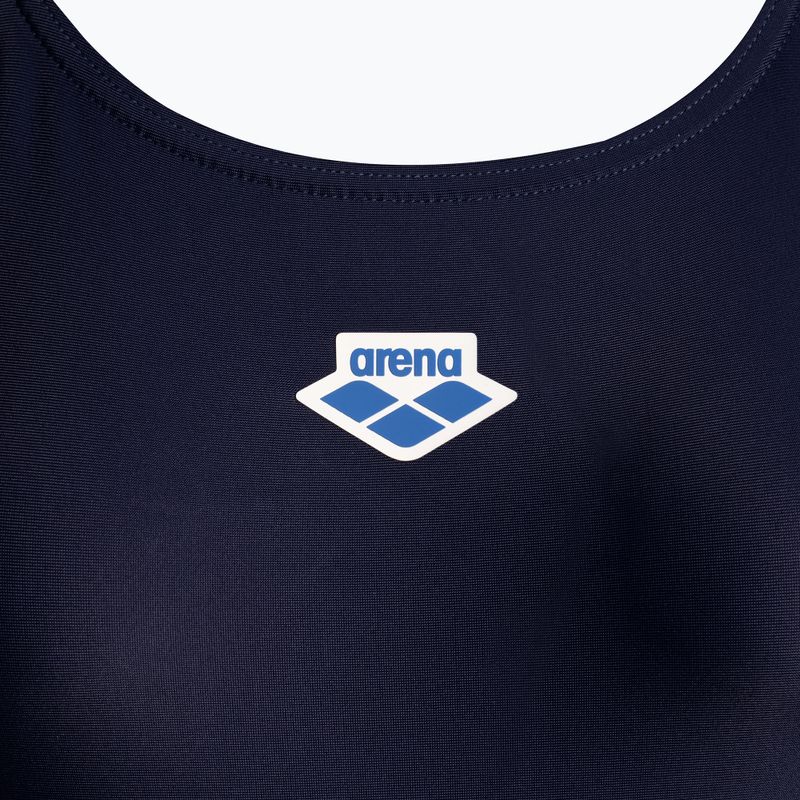 Дамски бански костюм от една част arena Icons Racer Back Solid navy blue 005041/700 3