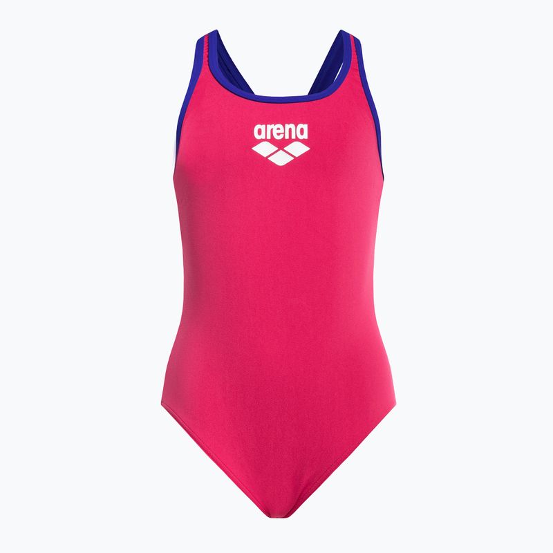 Детски бански костюм arena Biglogo Swim Pro Back One Piece pink 001332/980