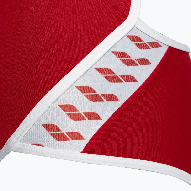 Дамски бански костюм от една част arena Icons Super Fly Back Solid red 005036 4