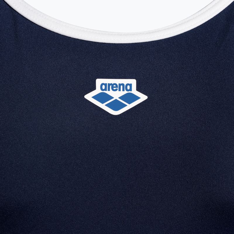 Дамски бански костюм от една част arena Icons Super Fly Back Solid navy blue 005036 3