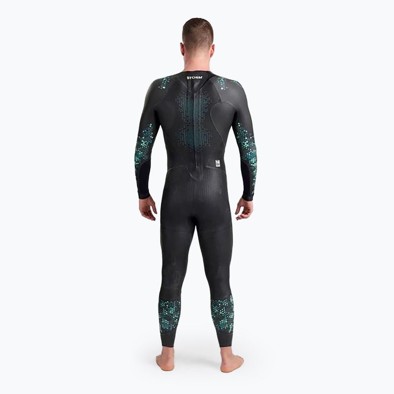 Мъжки неопренов костюм за плуване Arena Storm coral blue/black 2