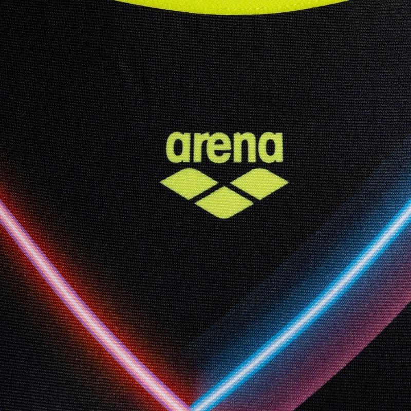 Дамски бански костюм от една част Arena Tech One Back Placement черен и цветен 005561 3