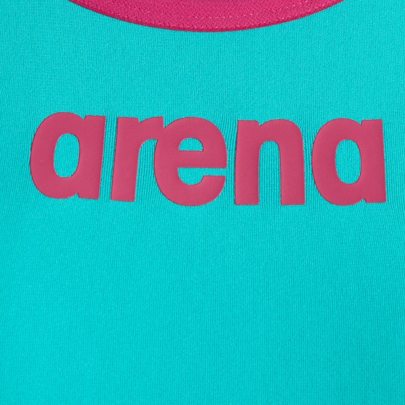 Дамски бански костюм от една част arena One Double Cross Back One Piece blue 004732/889 3