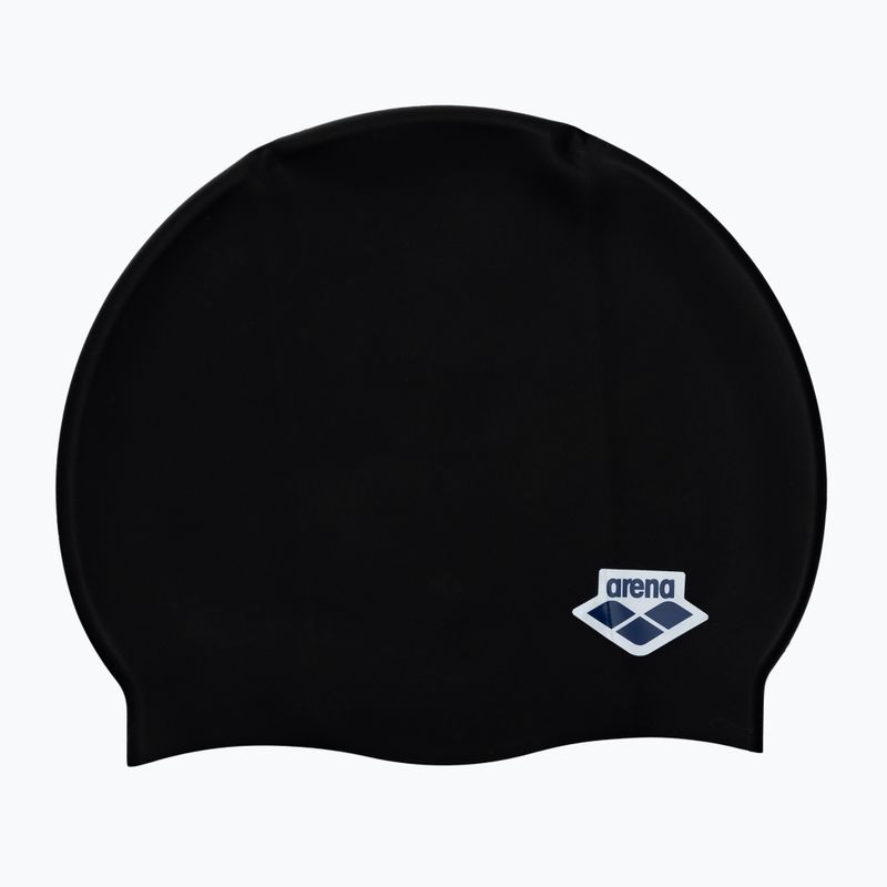 Arena Icons Шапка за плуване Team Stripe черна 001463 2